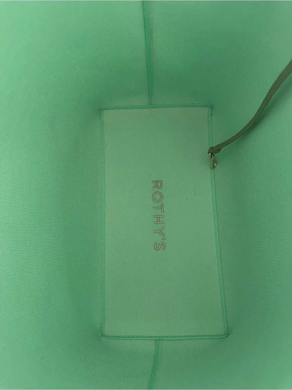 Rothy's Mint Green Tote Bag